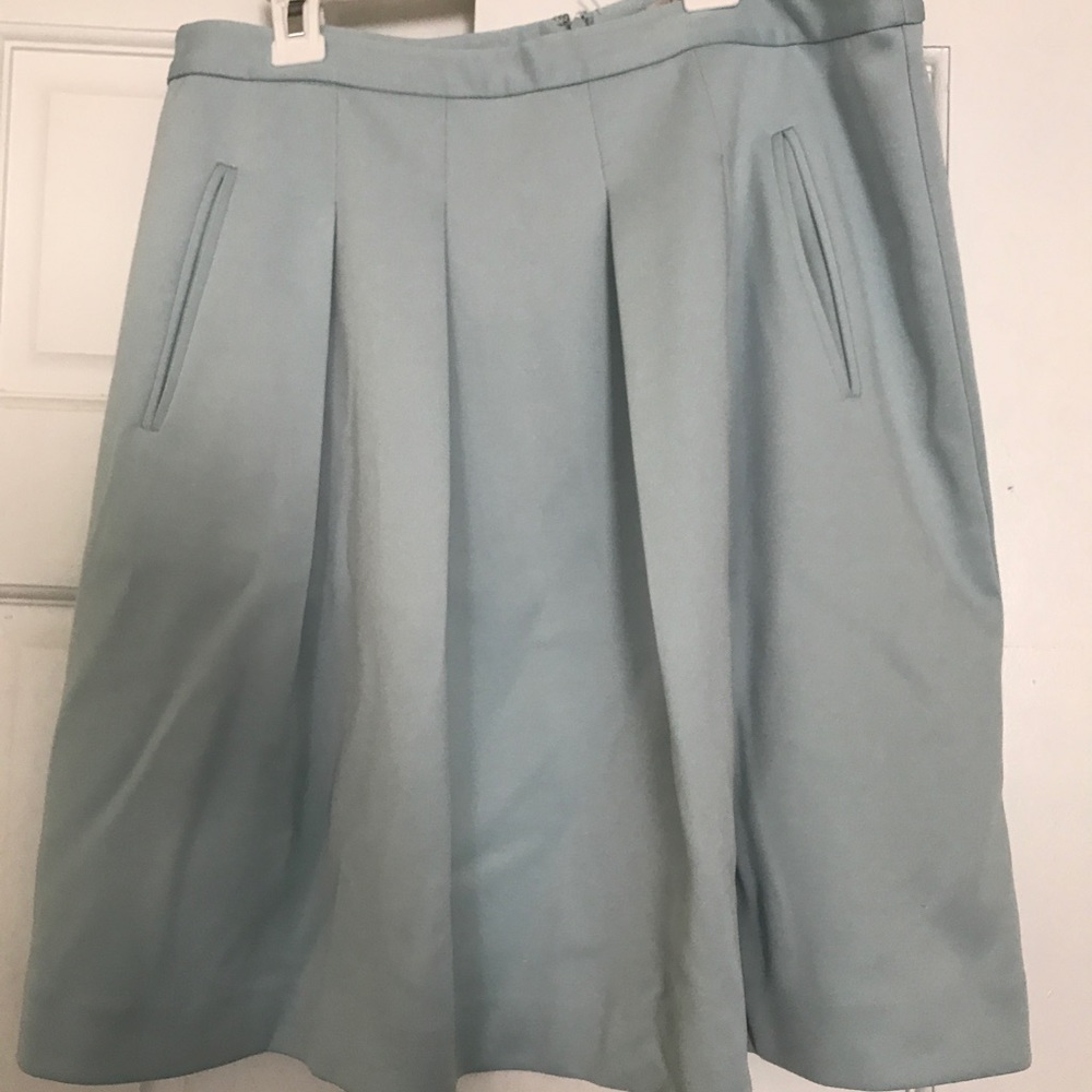 Loft Robbins egg colored skirt